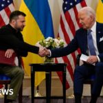 Biden praises the bravery of American soldiers who scaled Pointe Du Hoc on D-Day