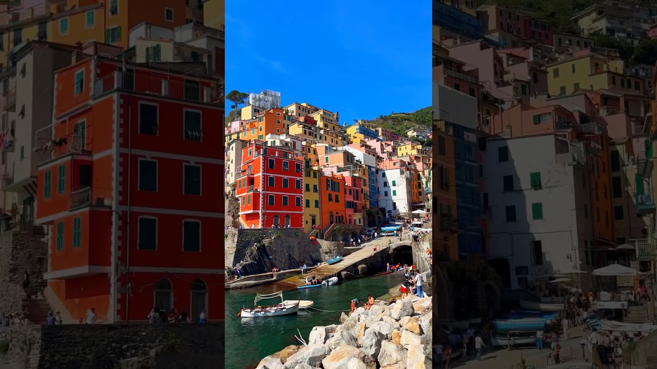 Italy's Most Beautiful Village and Top Travel Destinations ☀️🌴🇮🇹 #cinqueterre #italy #romance