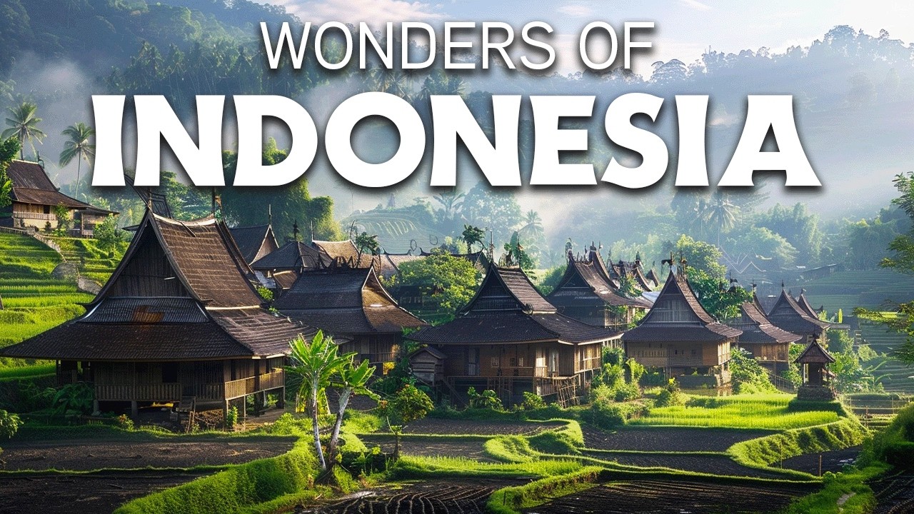 Wonders of Indonesia | The Most Amazing Places in Indonesia | Travel Video 4K