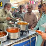 Best Bun chole in Amritsar 😱 Trying VEG BAKRA , VEG CHICKEN | Amritsar Street Food